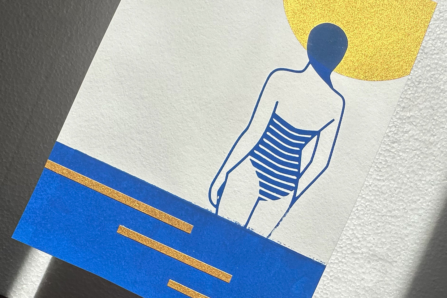 Siebdruck Poster MARE - jeff - EveryPieceAFriend