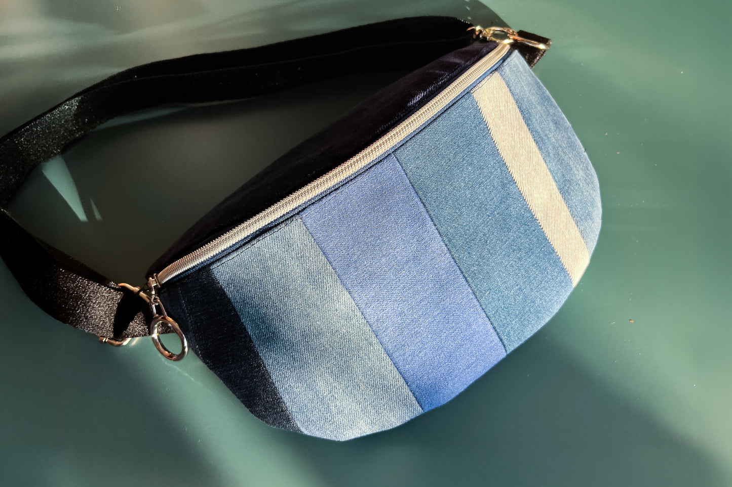 Große Patchwork Bauchtasche JOY