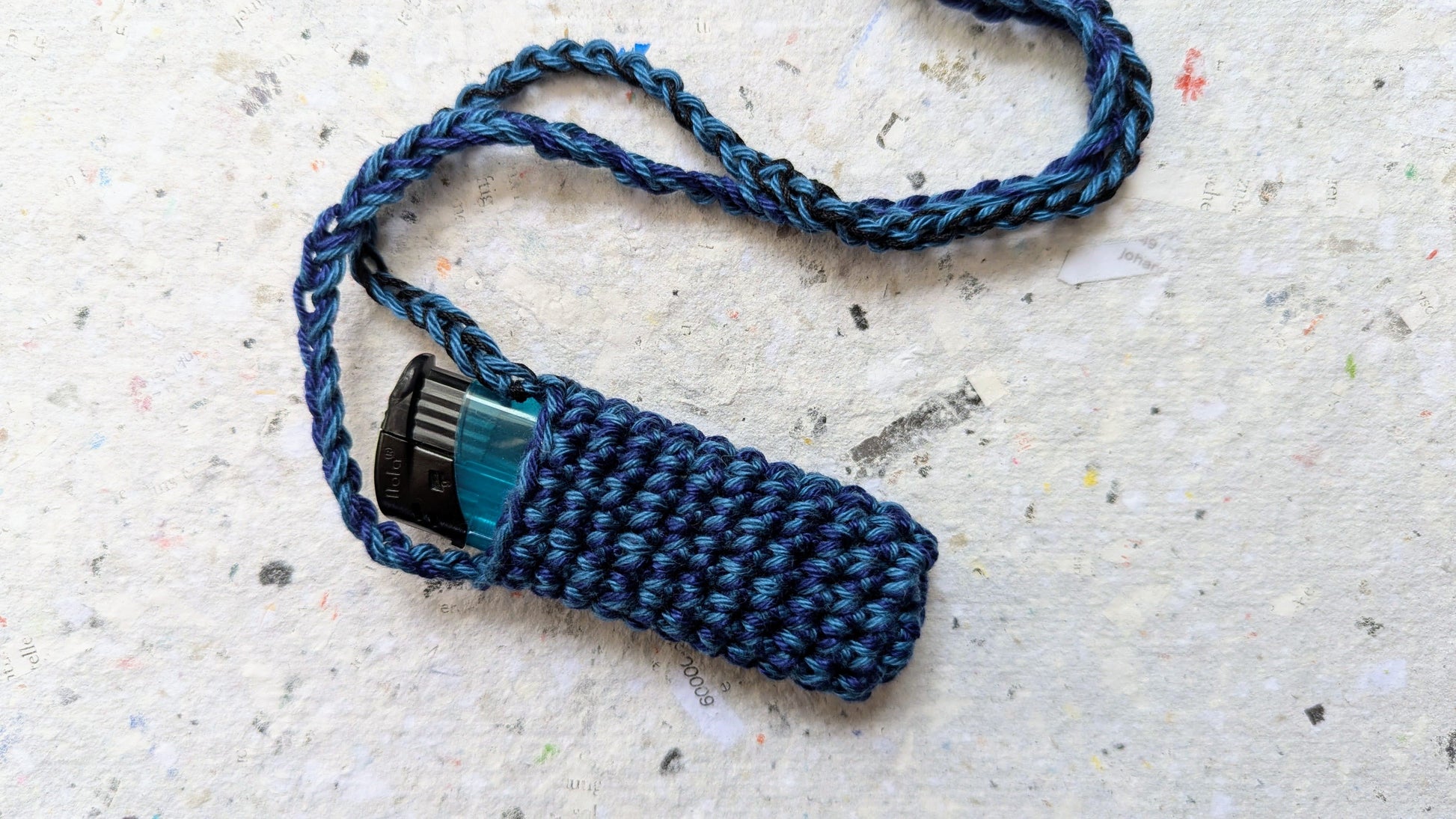 Gehäkelte Tasche fürs Feuerzeug SVETA - jeff - EveryPieceAFriend