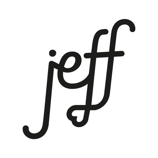 jeff Logo schwarz