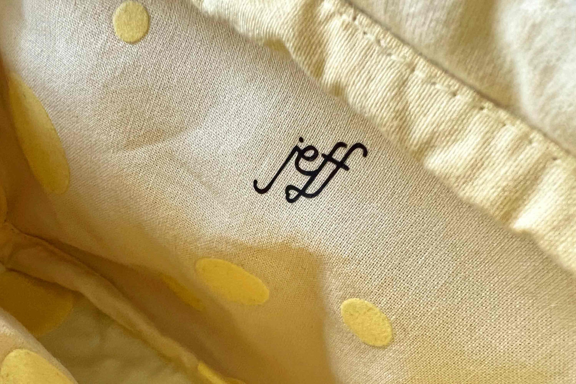 Innenansicht Hipbag PAOLINA aus upgecyelten Jeans von jeff every piece a friend