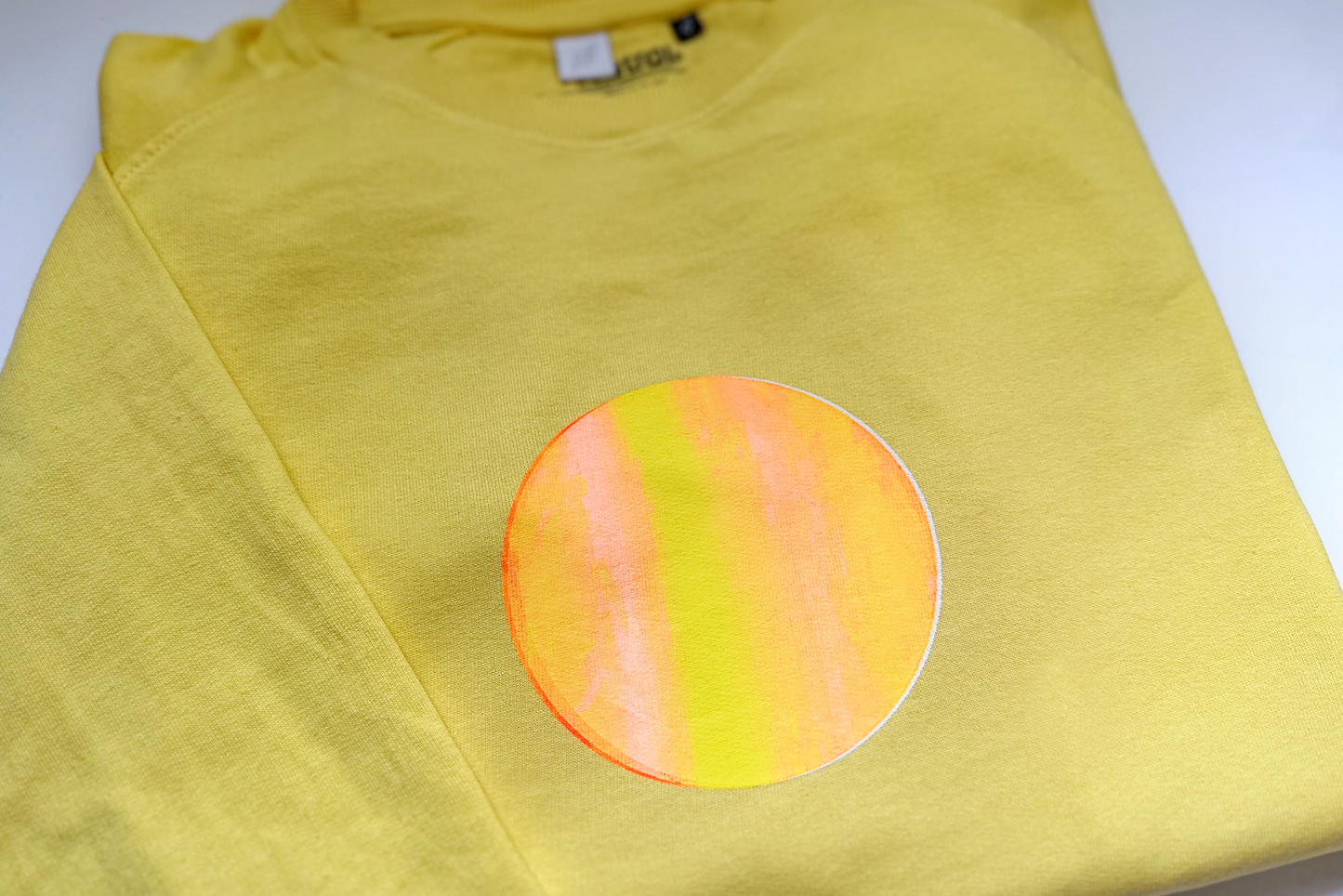 Oversized Pulli UNA mit minimalistischen Print - jeff - EveryPieceAFriend