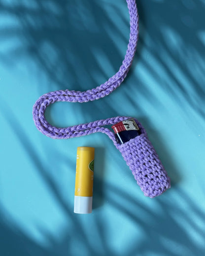 Gehäkelte Tasche fürs Feuerzeug SVETA - jeff - EveryPieceAFriend