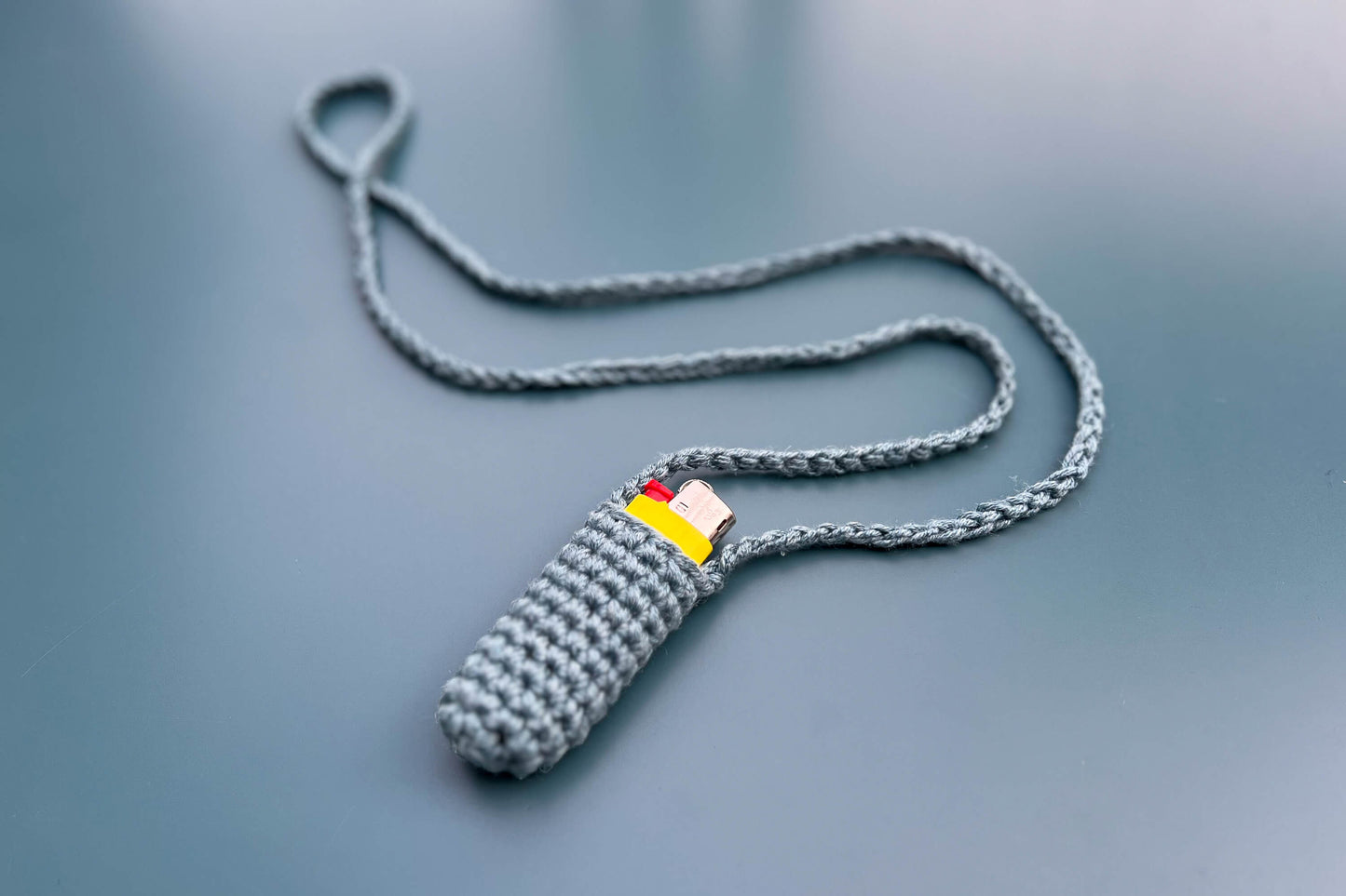 Gehäkelte Tasche fürs Feuerzeug SVETA - jeff - EveryPieceAFriend
