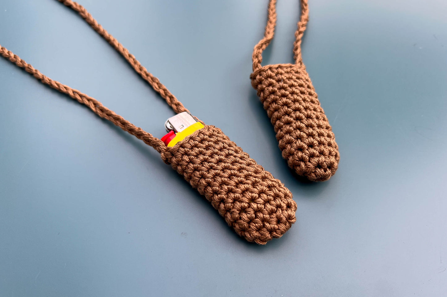 Gehäkelte Tasche fürs Feuerzeug SVETA - jeff - EveryPieceAFriend