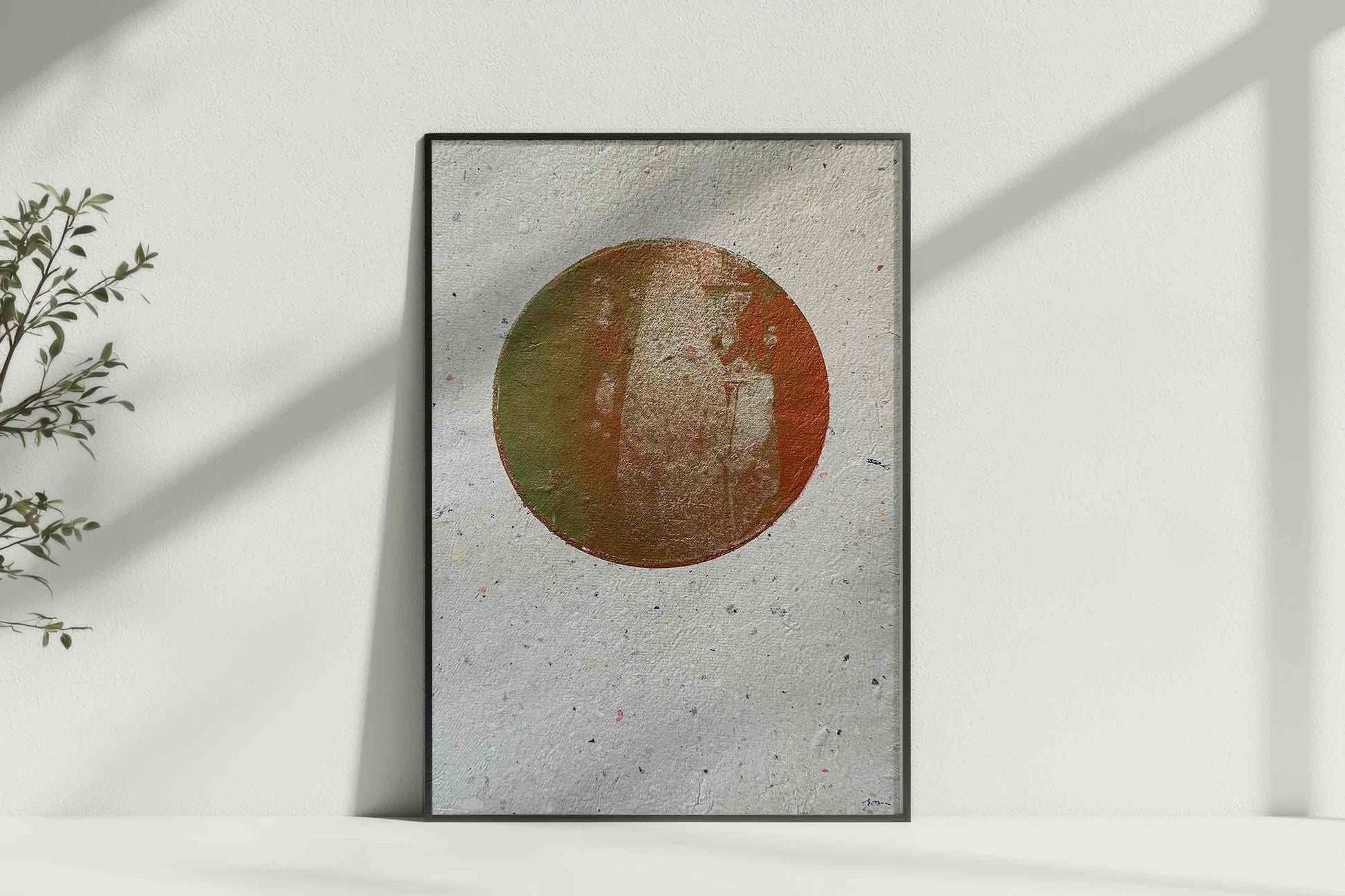 Siebdruck Bild LAVA - jeff - EveryPieceAFriend