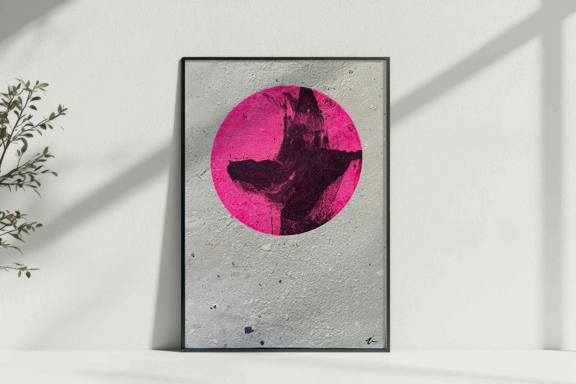 Siebdruck Bild LAVA - jeff - EveryPieceAFriend