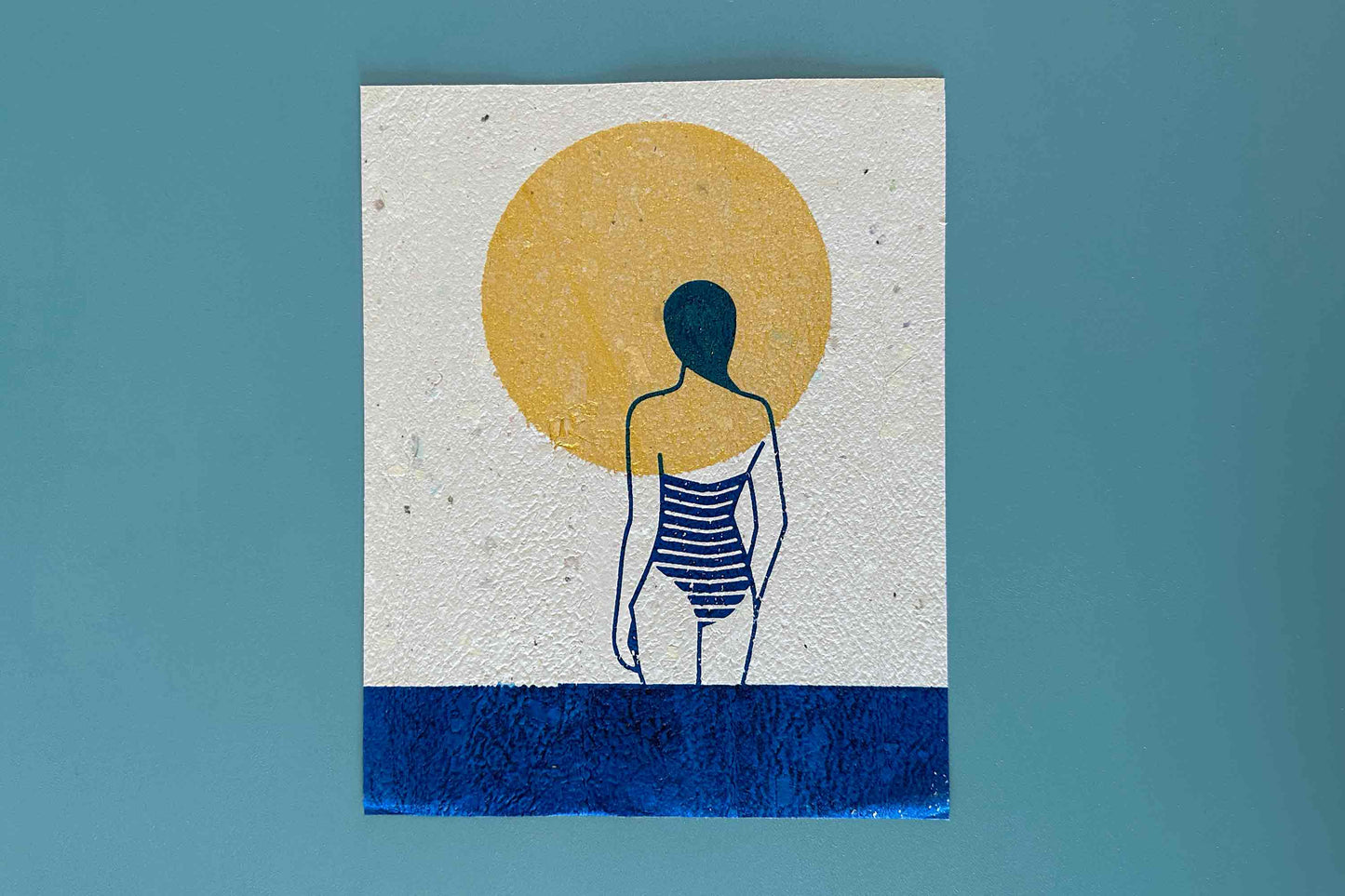 Siebdruck Poster MARE - jeff - EveryPieceAFriend