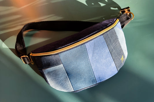 Große Patchwork Bauchtasche JOY