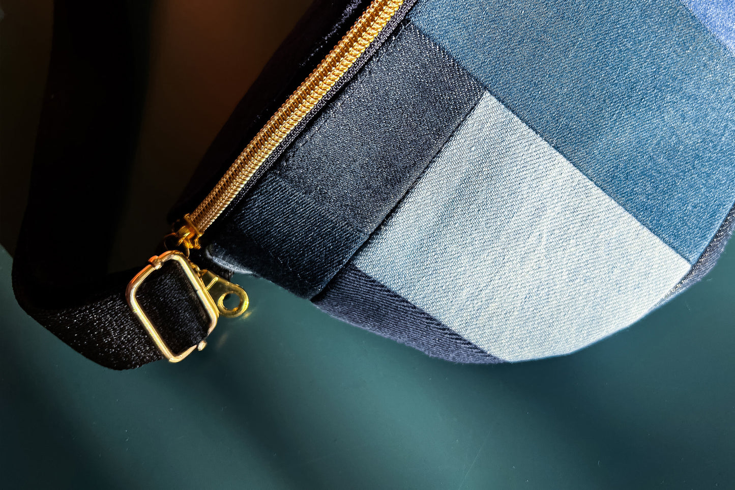 Große Patchwork Bauchtasche JOY