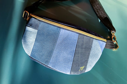 Große Patchwork Bauchtasche JOY