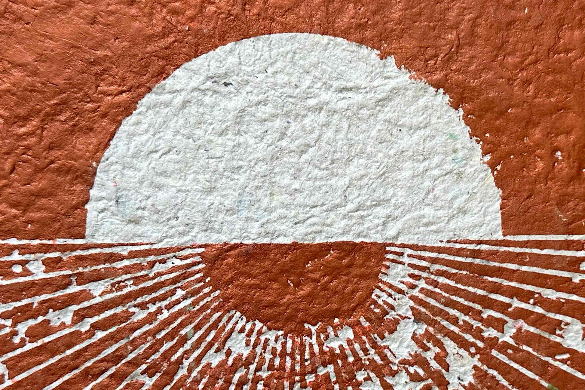 Quadratischer Siebdruck SUNNY - jeff - EveryPieceAFriend
