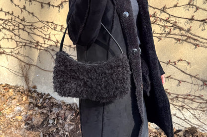 Schwarze Schultertasche LUCIA - jeff - EveryPieceAFriend