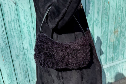 Schwarze Schultertasche LUCIA - jeff - EveryPieceAFriend